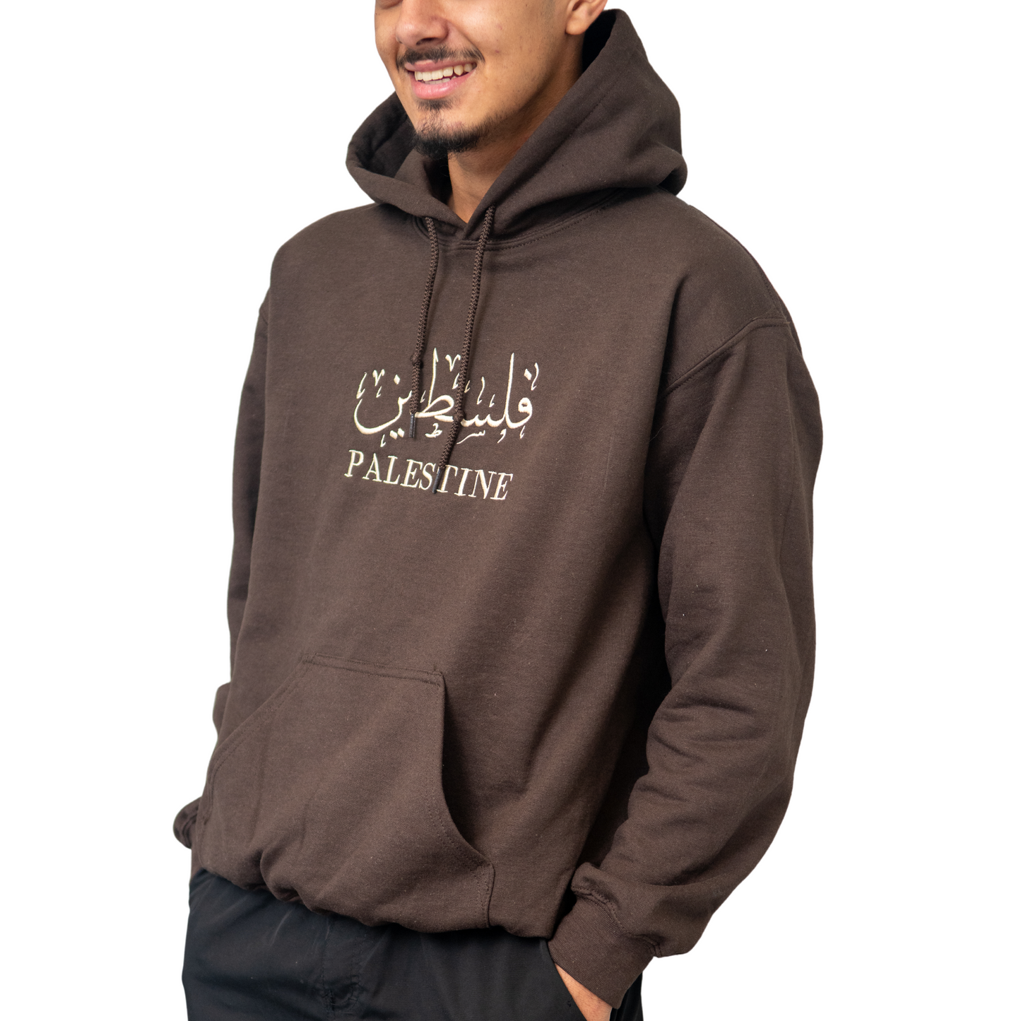 Arabic Calligraphy Embroidered Hoodie
